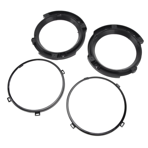 Anillo De Soporte De Retención De Montaje De Faro Redondo De Automóvil, Anillo De Soporte De Montaje De Faro De Automóvil Firme, Negro Mate, Estable, Duradero, 7 Pulgadas Para