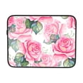 thumbnail image 7 of Roses Pink Portable Laptop Sleeve Compatible with MacBook Air Notebook Computer Case for Men Women College School Students, 7 of 7