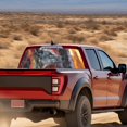 thumbnail image 4 of FUIALDOLG Fire Wolf Rear Window Decals 66.9" x 22.4" Inch, Perforated Vinyl Decal Fit Most Pickup Trucks, Weatherproof Rear Window Graphics for Personalized Decoration, 4 of 8