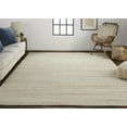 thumbnail image 5 of 5' X 8' Ivory And Gray Wool Hand Woven Stain Resistant Area Rug, 5 of 8