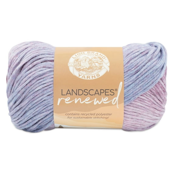 Lion Brand Yarn Landscapes Renewed Dreamcatcher 542-208AN Soft Recycled Yarn