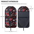 thumbnail image 7 of KUIFORTI 1776-2026 250 Years Towel Car Seat Cover Waterproof Easy Installation Car Sport Towel Seat Cushion Fit Fit for Car SUV Van for Athletes, Gym, Yoga, Beach, 7 of 7