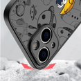 thumbnail image 4 of Astronaut Acrylic Clear Case For iPhone 13 14 Pro Max 12 11 Pro Max X XS XR 7 8 Plus SE 2020 Luxury Matte Cartoon Back Cover, 4 of 5