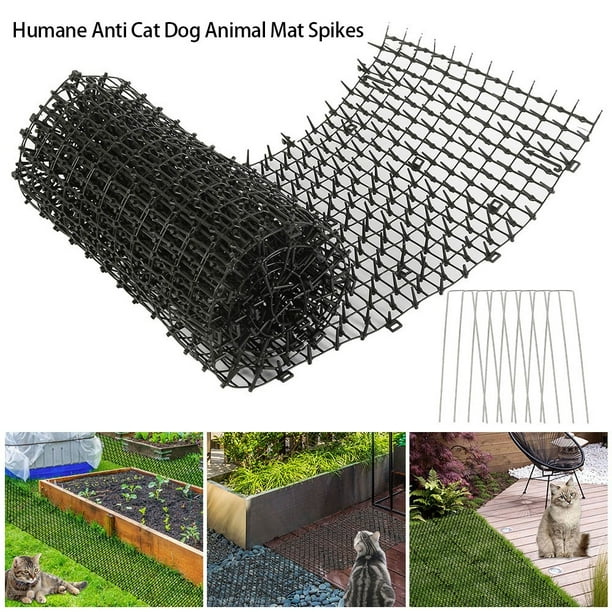 Willstar Humane Cat Dog Animal Mat Spikes Deterrent Willstar Humane Cat Dog Animal Mat Spikes Deterrent