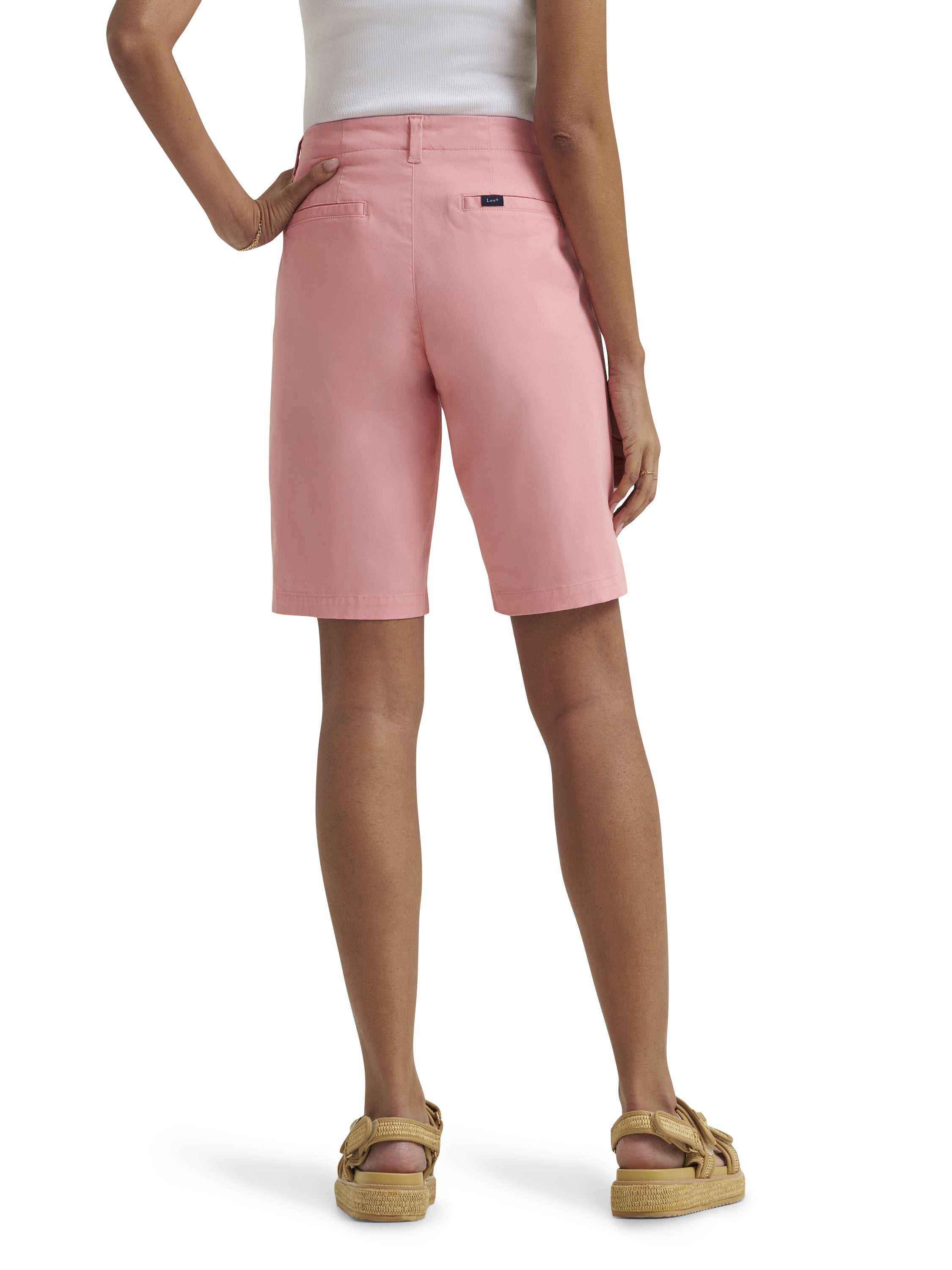 Lee Women's Midrise 9" Chino Shorts, Sizes 0-18