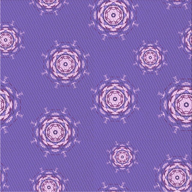 Ahgly Company Machine Washable Indoor Square Transitional Purple Mimosa Purple Area Rugs, 4' Square