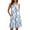 a-White, variant on Women's Cotton Sleeveless, with Pocket, Ruffled Hem, Loose, Muumuu Nightgown