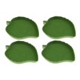 thumbnail image 1 of Platos De Comida Y Agua Para Reptiles De 4 Piezas Mini Cuenco De Alimentación De Esquina De Hoja Pequeña Sunnimix Platos de alimentación para reptiles, 1 of 8