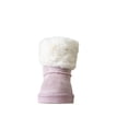 thumbnail image 4 of bebe Toddler Girl's Boots – Cozy Boots for Toddlers with Faux Fur Cuff and Butterfly Accent, 4 of 7