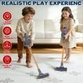 thumbnail image 4 of Toy Vacuum Cleaner for Kids, Cleaning Toy Set with Working Suction, Realistic 3-in-1 Vacuum Cleaner Toy for Toddler Cordless Home Cleaning Toy, Best Birthday Gifts for 2-5 Year Old Kids, 4 of 7