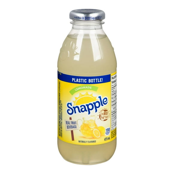 Snapple Lemonade, Juice, Pet | 473ML/Unit, 12 Units/Case