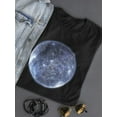 thumbnail image 3 of The Bing Bang Blue Cosmic T-Shirt Women -Image by Shutterstock, Female Small, 3 of 4