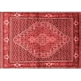 thumbnail image 1 of Ahgly Company Indoor Rectangle Persian Red Traditional Area Rugs, 6' x 9', 1 of 4