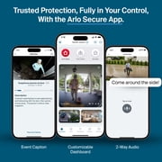 Arlo Pro Security Camera 2K HDR (6th Gen, 2025 Release) - Wireless Outdoor Camera, Battery Powered, 1-Cam