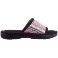thumbnail image 2 of Isotoner Womens Diamond Quilted Microterry Renae Slide, 2 of 5