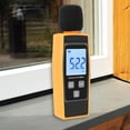 thumbnail image 3 of Medidor de medición de ruido de sonido digital portátil de nivel de de sonido profesion, rango de medición de 30-130 dB, precisión de 1,5 Cola Medidor de decibelios de sonido, 3 of 8