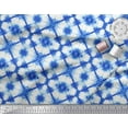 thumbnail image 2 of Soimoi Cotton Duck Fabric Geometric Tie-Dye Printed Fabric 1 Yard 42 Inch Wide, 2 of 3