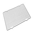 thumbnail image 2 of Nonstick Carbon Steel Cooling Rack  10” x 16”  Black  Set of 2  Rectangular, 2 of 7