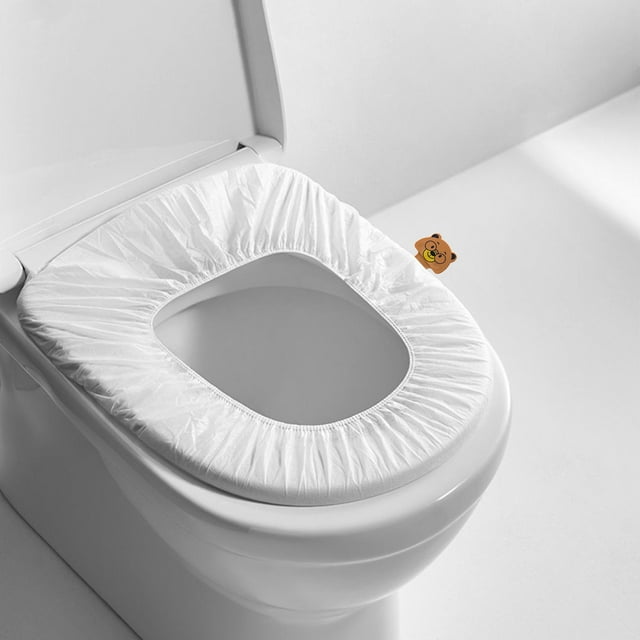 Xihbxyly Elevador de Tapa de Inodoro, Diseño Ergonómico, Textura Antideslizante, Accesorio Higiénico para Asiento de Inodoro, Portátil y Compacto, Ideal para Viajes Al Aire Libre y Uso Doméstico, Fác