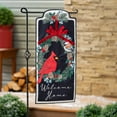 thumbnail image 2 of Evergreen Garden Flag Welcome Songbird Wreath  Double Sided Indoor Outdoor Decor 18" x 12.5", 2 of 3