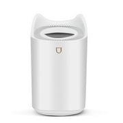 Durcord Top Fill Humidifier with Colorful Cat LED Light,Up to 48 hour Runtime,White
