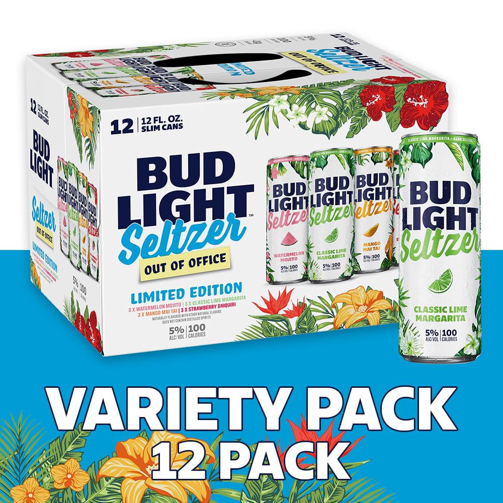 Bud Light Seltzer Out of Office Limited Edition Variety Pack, 12 Pack