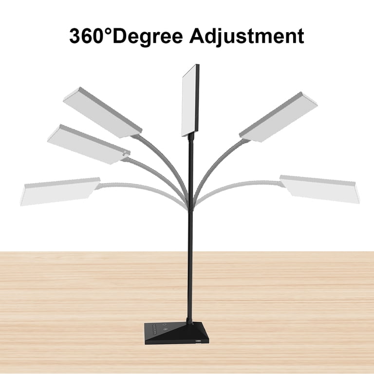 Topesel Dimmable LED Desk Lamp with USB Charging Port photo 7