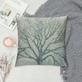 thumbnail image 2 of Qinduosi White Coral Tree Throw Pillow Cover Plant Ocean Botanical Tree Foliage Branch Pillow Case Decorative Men Women Boy Girl Room Cushion Cover for Home Couch Bed White, 2 of 5