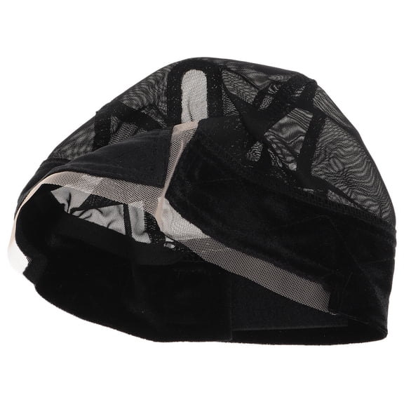 HEANUJJ Cosplay Wig Cap Polyester Mesh Breathable Stability Full Coverage Round Dome 1Pack