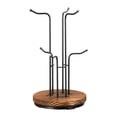 thumbnail image 1 of Soporte para tazas de café con ganchos, soporte de pie y colgante para tazas, colgador de tazas de café 6 ganchos, 1 of 9