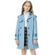 thumbnail image 1 of Gabardina Betusline para niñas, doble botonadura, a prueba de viento, 4-5T, 1 of 7