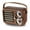 Wavy Pattern, variant on Portable Retro Radios AM FM,Mini Radio Bluetooth Speaker with Clear Sound, Rechargeable Battery Powered, Supports USB Flash Drive/TF Card Music Play, Gifts for Seniors Elderly Vintage Small Radio