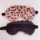 thumbnail image 1 of Máscara de ojos de seda de imitación de pelo de conejo pequeño con estampado de leopardo para dormir en el hogar, linda máscara de ojos de felpa de dibujos animados, 1 of 6