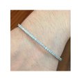 thumbnail image 2 of 3 1/3ct White Gold Bangle Diamond Bracelet, 2 of 3
