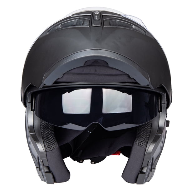 Walmart Full Face Motorcycle Helmet with Dual Visor, Sun Shield