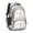 Unicorn and Cat, variant on Unicorn and Cat White Pattern Cute School Backpack Bag with Padded Back and Adjustable Shoulder Straps 16.9 X 12.6 X 5.9 Inches