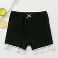 thumbnail image 2 of Toddler Children Shorts Girls Bowknot Lace Leggings Underwear Fashion For Girls Clothes Black 4 Years-5 Years, 2 of 4