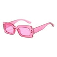 thumbnail image 5 of Driving Glasses Traveling Travel Summer Rectangle Sunglasses for Women Red, 5 of 9