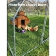 omitree Deluxe Large Wood Chicken Coop Backyard Hen House 610 Chickens