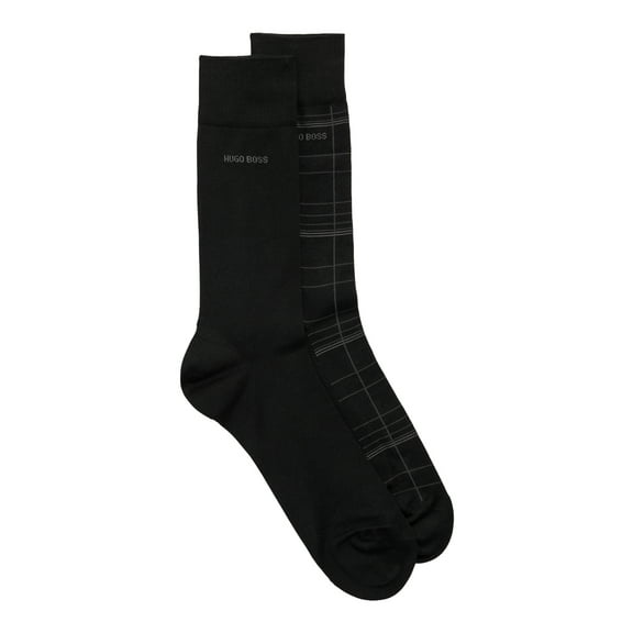 Boss Men's Two-pack of regular-length socks in a cotton blend