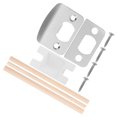 thumbnail image 4 of DECORNIJIA 1Set Modern Door Latch Strike Plate for Handymen 2.2x1.6x0.3in, 4 of 8