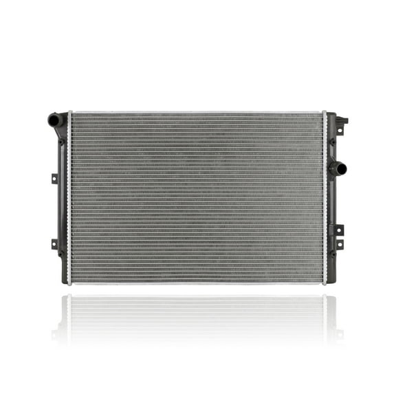 Radiator - Pacific Best Inc. Fit/For 13272 09-18 Volkswagen VW Tiguan - Plastic Tank, Aluminum Core