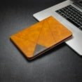 thumbnail image 5 of Dteck Magnetic Leather Case for Apple iPad Pro 12.9" 4th Generation 2020 Released ,Smart Wallet Card Holder Kickstand Folio Shockproof Automatic wake/sleep Cover 12.9-inch,Yellow, 5 of 6