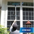thumbnail image 4 of Professional Connect and Clean Total Pro Cleaning Kit, All-in-One Household Window Washing with Streak-Free Results, Includes 12” Squeegee, 14” Scrubber Washer, Telescopic Pole Extends Up to 6’, 4 of 8