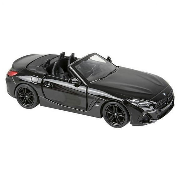 Rhode Island Novelty - Pull Back Die-Cast Metal Vehicle - BMW Z4 (Black)(5 inch)