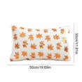thumbnail image 3 of Fievgin 12x20" Maple Leaf Fall Pillow Covers, Soft White Thanksgiving Throw Pillow Cases for Farmhouse Sofa Bed Home Decor, 3 of 6