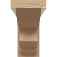 thumbnail image 2 of 4"W x 12"D x 8"H Classic Sheridan Rough Cedar Woodgrain TimberThane Corbel, Primed Tan, 2 of 6