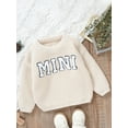 thumbnail image 3 of Nituyy Baby Knit Sweaters Long Sleeve Round Neck Letter Embroidery Pullover Infant Fall Tops, 3 of 9