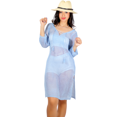 thumbnail image 1 of VESTIDO SALIDA DE PLAYA DE MUJER CON MANGA Y AMARRE, 1 of 5