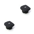 thumbnail image 3 of Kenally Power Outlet Socket Cover Detachable Leakproof Simplified Design Lighter Cigarettes Caps Plug for Automobile Motor Vehicle Car Negro 2piezas Kenally CBP383985, 3 of 6